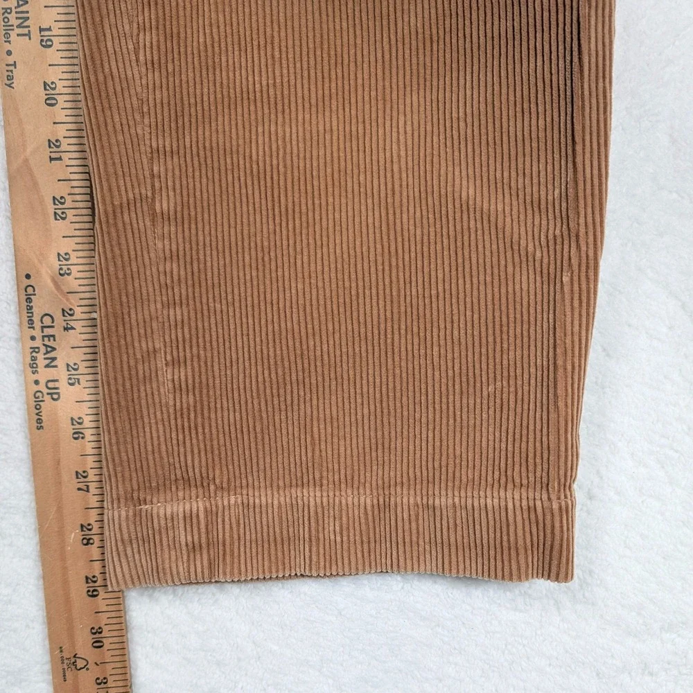 Vintage Polo‎ Ralph Lauren Corduroy Preston Pants Mens 35x30 Tan Straight Y2K